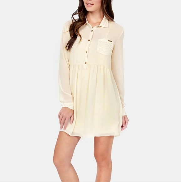 Volcom Space Case Lace Dress - Picture 1 of 11